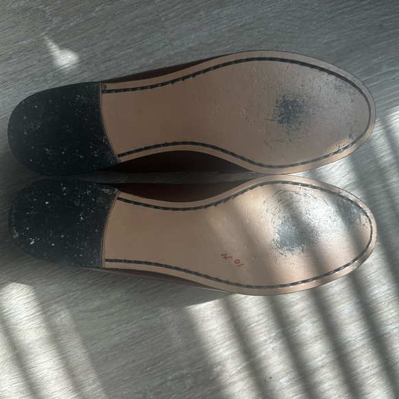 Sebago Burgundy Leather Penny Loafers - Picture 5 of 7